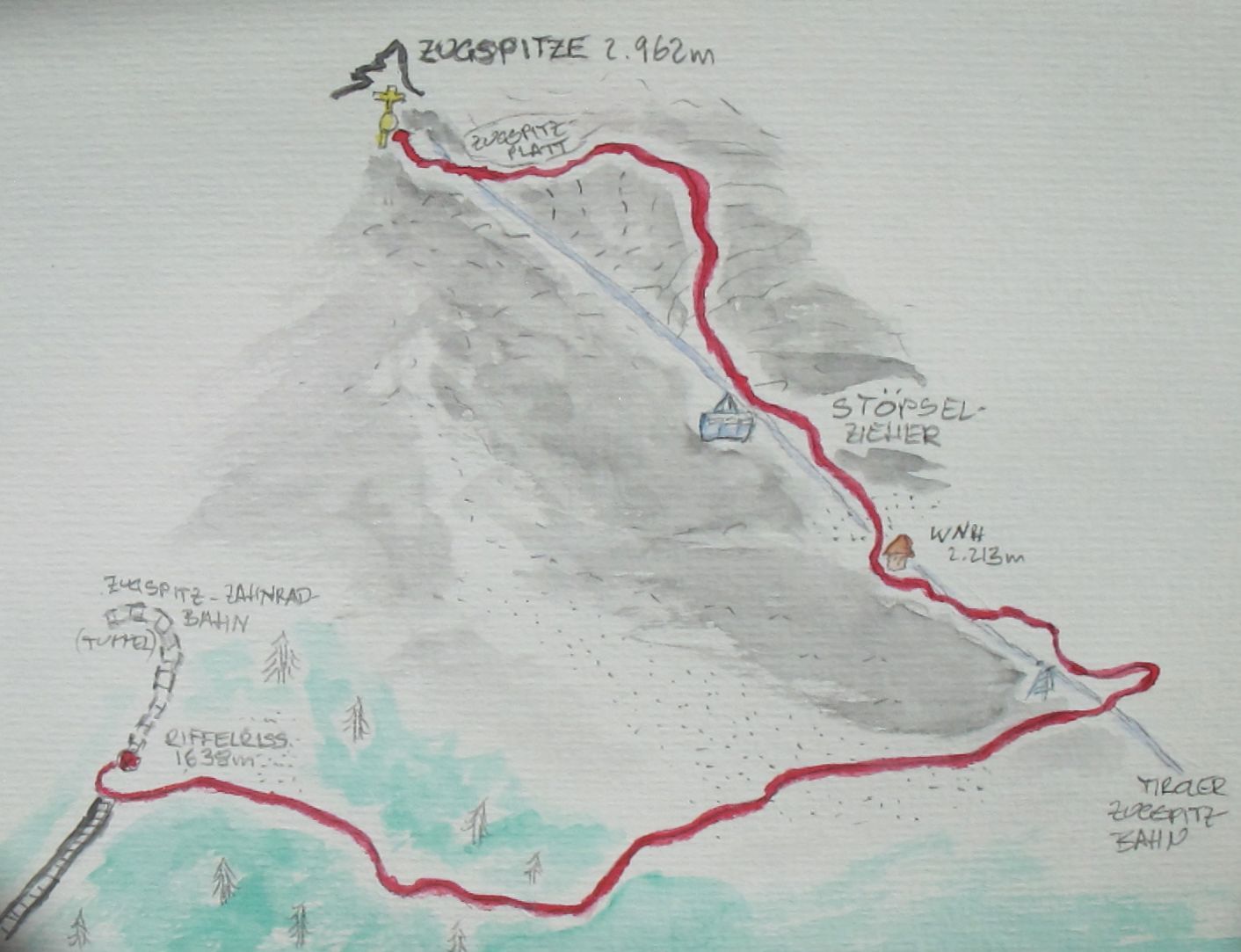 #hikingthealps #zugspitze